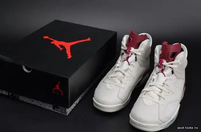 Rep Maroon Jordan Air 384664-116 white 6 Retro 0325